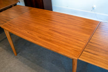 Load image into Gallery viewer, Vintage Teak Dining Table With Two Leaves

