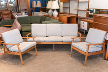 Load image into Gallery viewer, Mid Century Modern Sofa &amp; Two Chair Set
