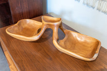 Load image into Gallery viewer, Hand Carved Wooden Decorative Centerpiece
