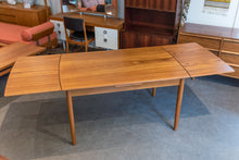 Load image into Gallery viewer, Mid Century Modern Extendable Teak Dining Table
