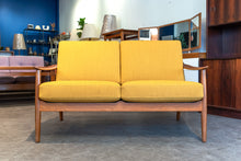 Load image into Gallery viewer, France and Son Teak Loveseat
