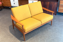 Load image into Gallery viewer, France and Son Teak Loveseat
