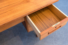 Load image into Gallery viewer, Restored Teak Executive Desk
