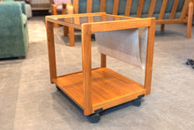 Load image into Gallery viewer, Restored Teak Magazine Rack
