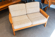 Load image into Gallery viewer, Dyrlund Vintage Teak Loveseat
