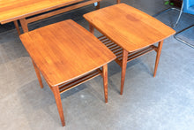 Load image into Gallery viewer, France and Son Side Table Pair

