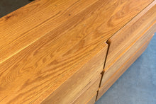 Load image into Gallery viewer, Solid Oak Six-Drawer Dresser
