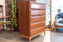 Load image into Gallery viewer, Restored Five-Drawer Walnut Tallboy
