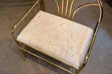 Load image into Gallery viewer, Vintage Brass Vanity with Stool
