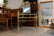 Load image into Gallery viewer, Vintage Brass Vanity with Stool
