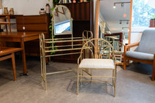 Load image into Gallery viewer, Vintage Brass Vanity with Stool
