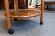 Load image into Gallery viewer, Vintage Tri-Leg Folding Bar Cart
