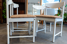 Load image into Gallery viewer, Vintage Reupholstered Dining Chairs - Set of Four
