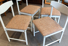 Load image into Gallery viewer, Vintage Reupholstered Dining Chairs - Set of Four
