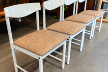 Load image into Gallery viewer, Vintage Reupholstered Dining Chairs - Set of Four
