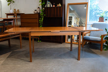 Load image into Gallery viewer, Restored Teak Drawleaf Dining Table
