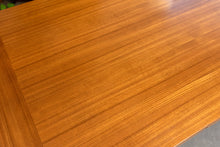 Load image into Gallery viewer, Restored Teak Drawleaf Dining Table
