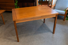 Load image into Gallery viewer, Restored Teak Drawleaf Dining Table
