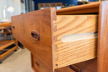 Load image into Gallery viewer, On Hold - Vintage Teak Three Drawer Dresser
