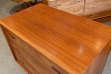 Load image into Gallery viewer, On Hold - Vintage Teak Three Drawer Dresser
