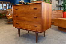 Load image into Gallery viewer, On Hold - Vintage Teak Three Drawer Dresser
