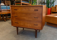 Load image into Gallery viewer, On Hold - Vintage Teak Three Drawer Dresser
