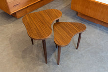Load image into Gallery viewer, Vintage Organic Shaped Teak Nesting Tables
