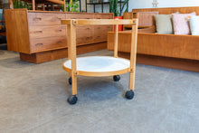 Load image into Gallery viewer, Vintage Danish Bar Trolley
