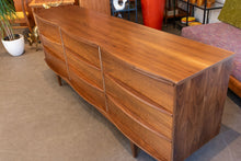 Load image into Gallery viewer, Restored Gibbard Walnut Nine Drawer Dresser
