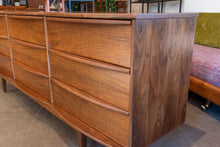 Load image into Gallery viewer, Restored Gibbard Walnut Nine Drawer Dresser
