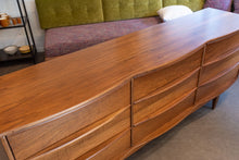 Load image into Gallery viewer, Restored Gibbard Walnut Nine Drawer Dresser

