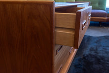 Load image into Gallery viewer, Vintage Teak Canadian Nine Drawer Dresser
