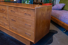 Load image into Gallery viewer, Vintage Teak Canadian Nine Drawer Dresser

