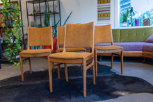 Load image into Gallery viewer, Set of Four Teak Dining Chairs
