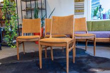 Load image into Gallery viewer, Set of Four Teak Dining Chairs
