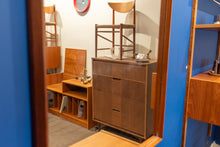 Load image into Gallery viewer, Vintage Teak Four Drawer Dresser with Optional Mirror
