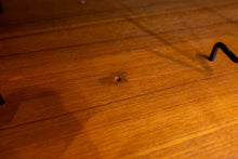 Load image into Gallery viewer, Vintage Dyrlund Tambour Door Record Sideboard in Teak
