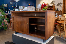 Load image into Gallery viewer, Walnut Sliding Door Credenza
