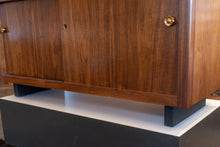 Load image into Gallery viewer, Walnut Sliding Door Credenza
