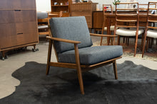Load image into Gallery viewer, Restored Vintage Wood Frame Lounge Chair
