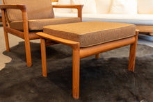Load image into Gallery viewer, Vintage Danish Komfort Teak Lounge Chair and Ottoman - Fully Restored
