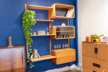 Load image into Gallery viewer, Vintage Canadian Make Solid Oak Modular Wall Unit 2-3 Bay
