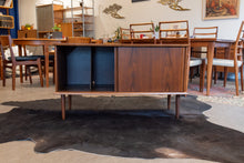 Load image into Gallery viewer, Restored Vintage Walnut Record Cabinet
