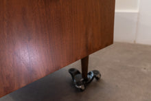 Load image into Gallery viewer, Refreshed Vintage Walnut Nine Drawer Dresser
