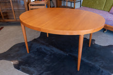 Load image into Gallery viewer, Vintage Teak Dining table with two leaves by Skovmand and Andersen
