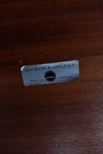 Load image into Gallery viewer, Vintage Teak Dining table with two leaves by Skovmand and Andersen
