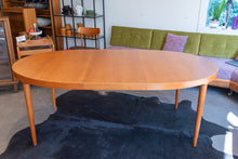 Load image into Gallery viewer, Vintage Teak Dining table with two leaves by Skovmand and Andersen
