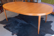 Load image into Gallery viewer, Vintage Teak Dining table with two leaves by Skovmand and Andersen
