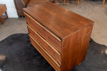 Load image into Gallery viewer, Vintage Three Drawer Walnut Dresser
