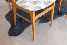 Load image into Gallery viewer, Vintage Set of Six Farstrup Beech Dining Chairs with Teak Backrests
